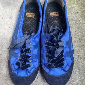 Onitsuka Tiger by Asics Blue and Black Sneakers